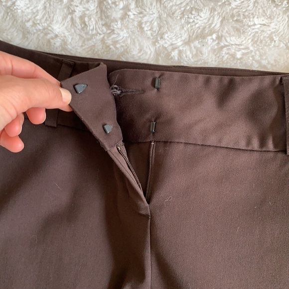 Express Design Studio Pencil Skirt brown‎ hi waist - Picture 9 of 9